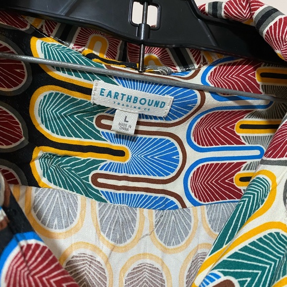 Eartbound Multicolor Patterned Women's Top - Picture 3 of 5